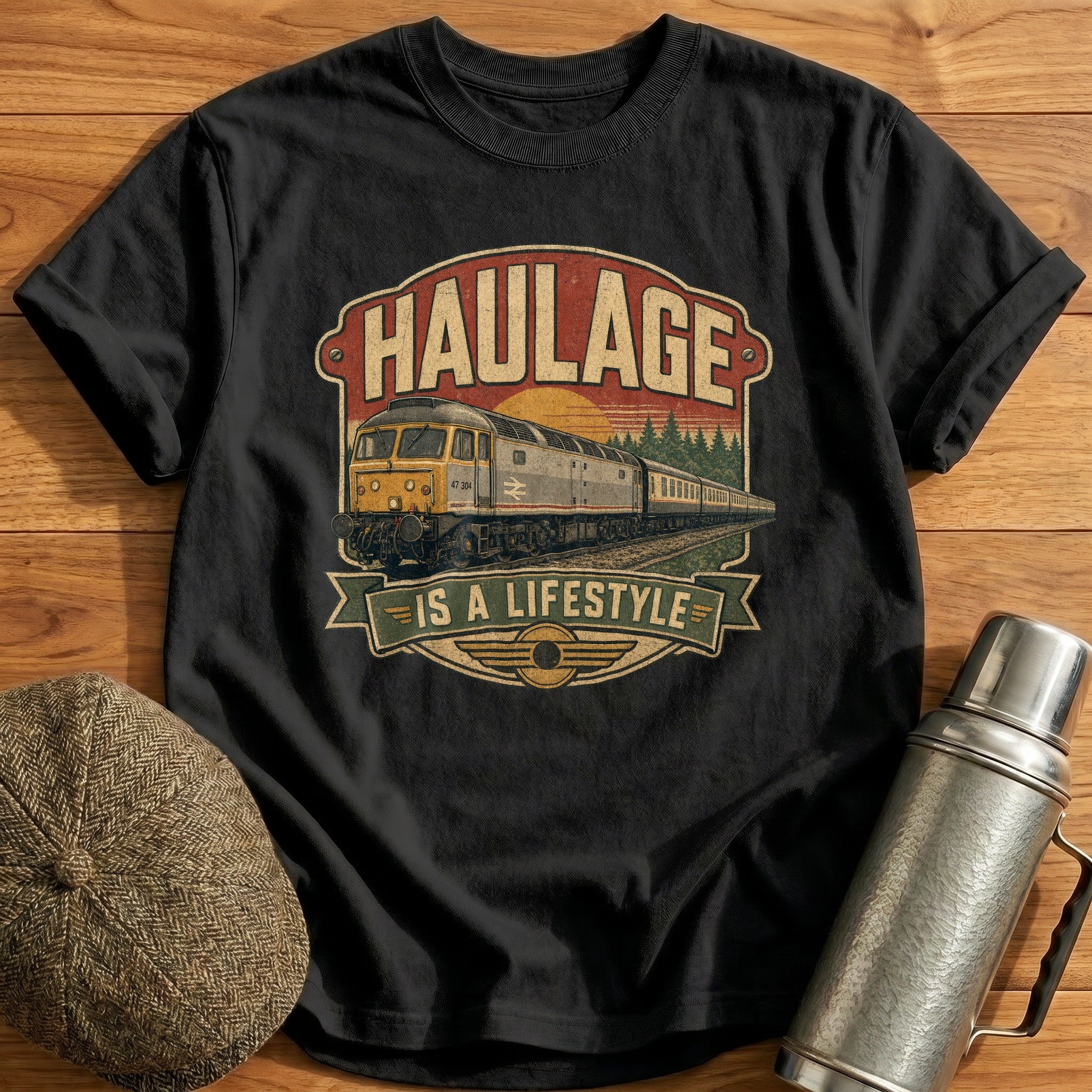 Haulage T-Shirt - Black