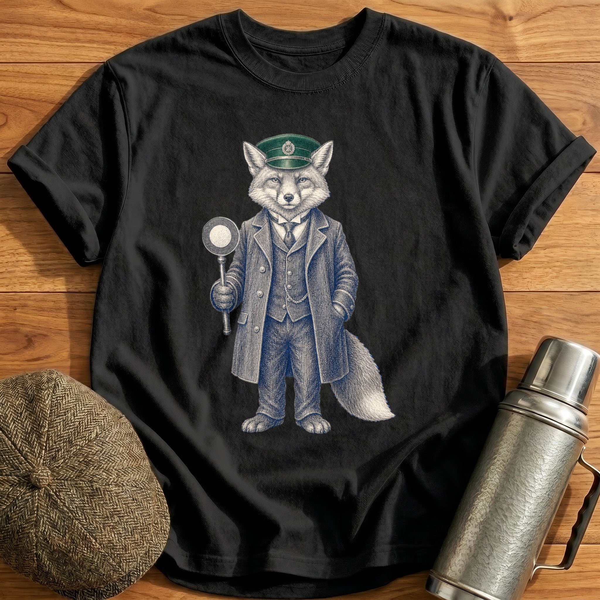 Red Fox Stationmaster II T-Shirt - Black