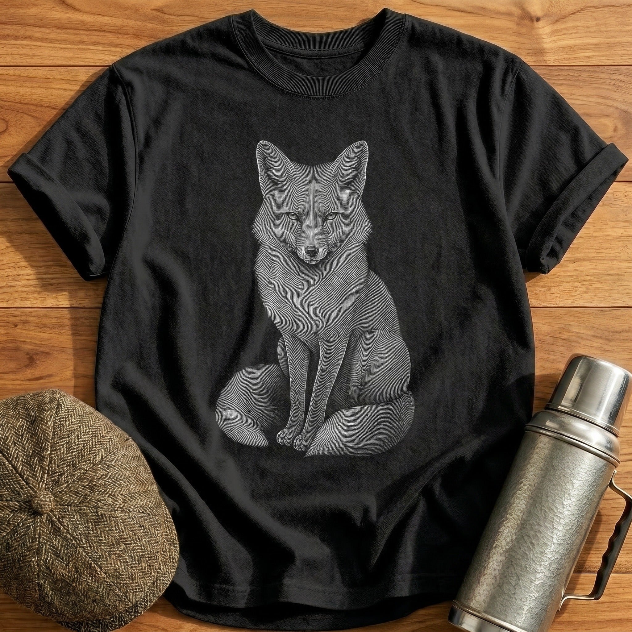 Fox T-Shirt - Black