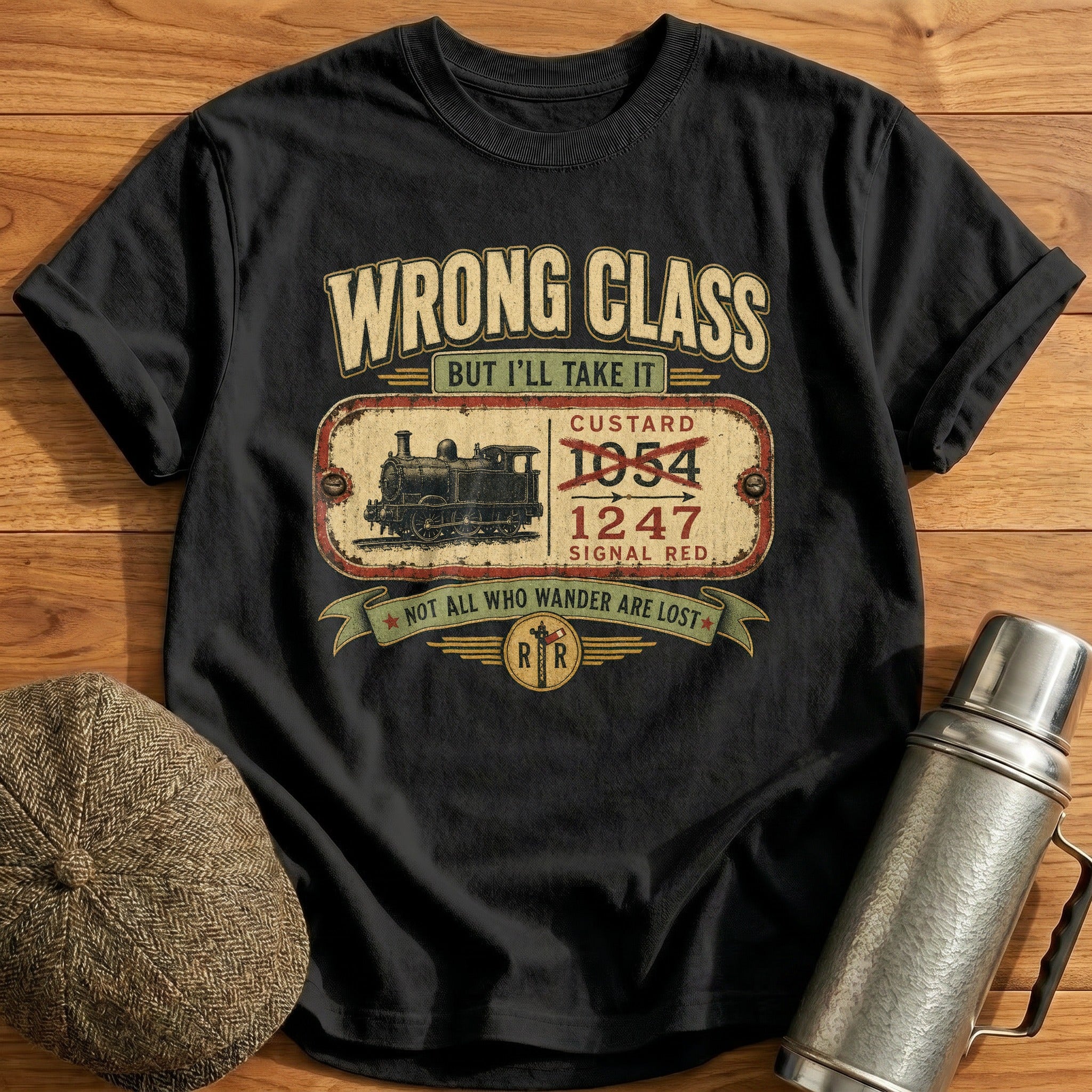 Wrong Class T-Shirt - Black