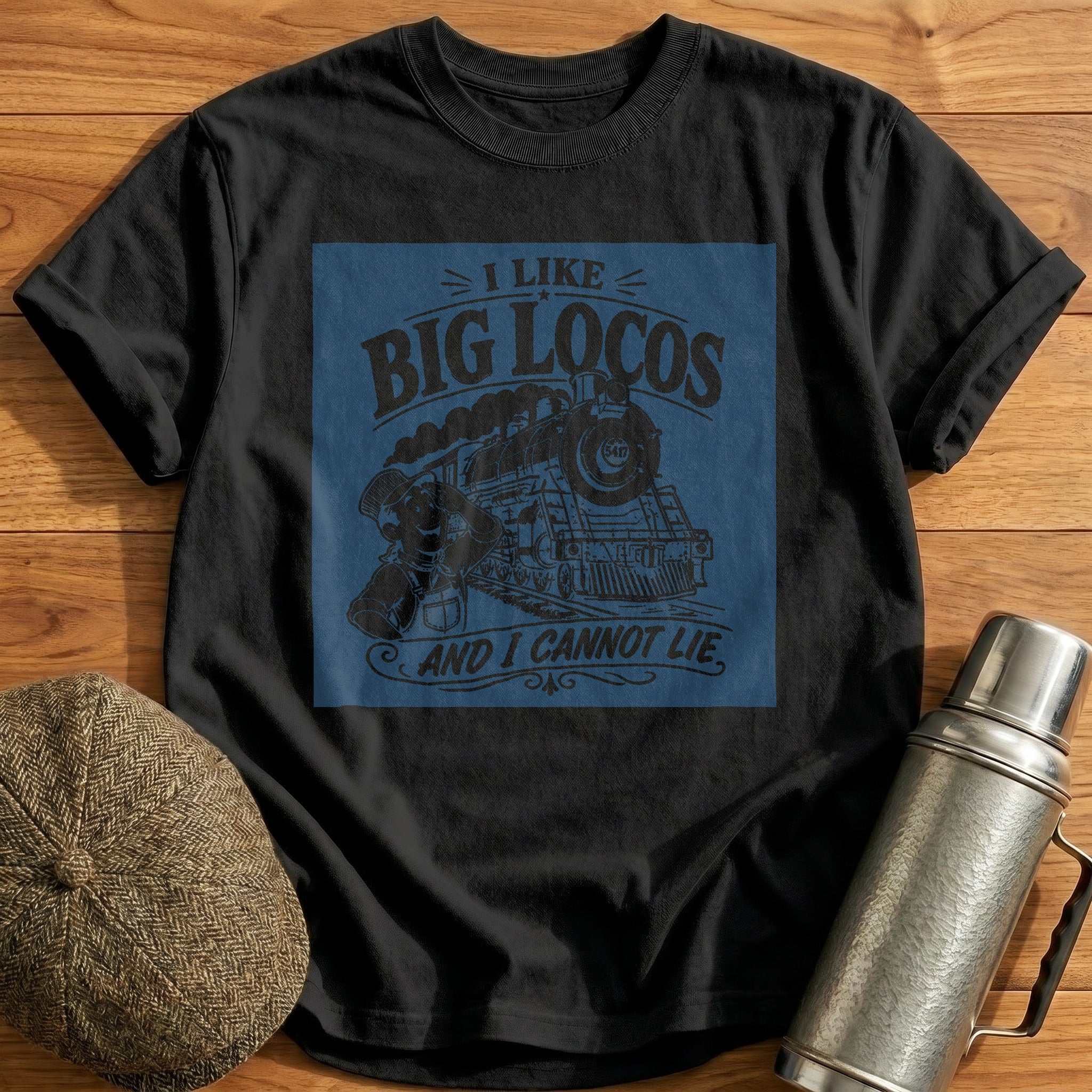 I Like Big Locos T-Shirt - Black