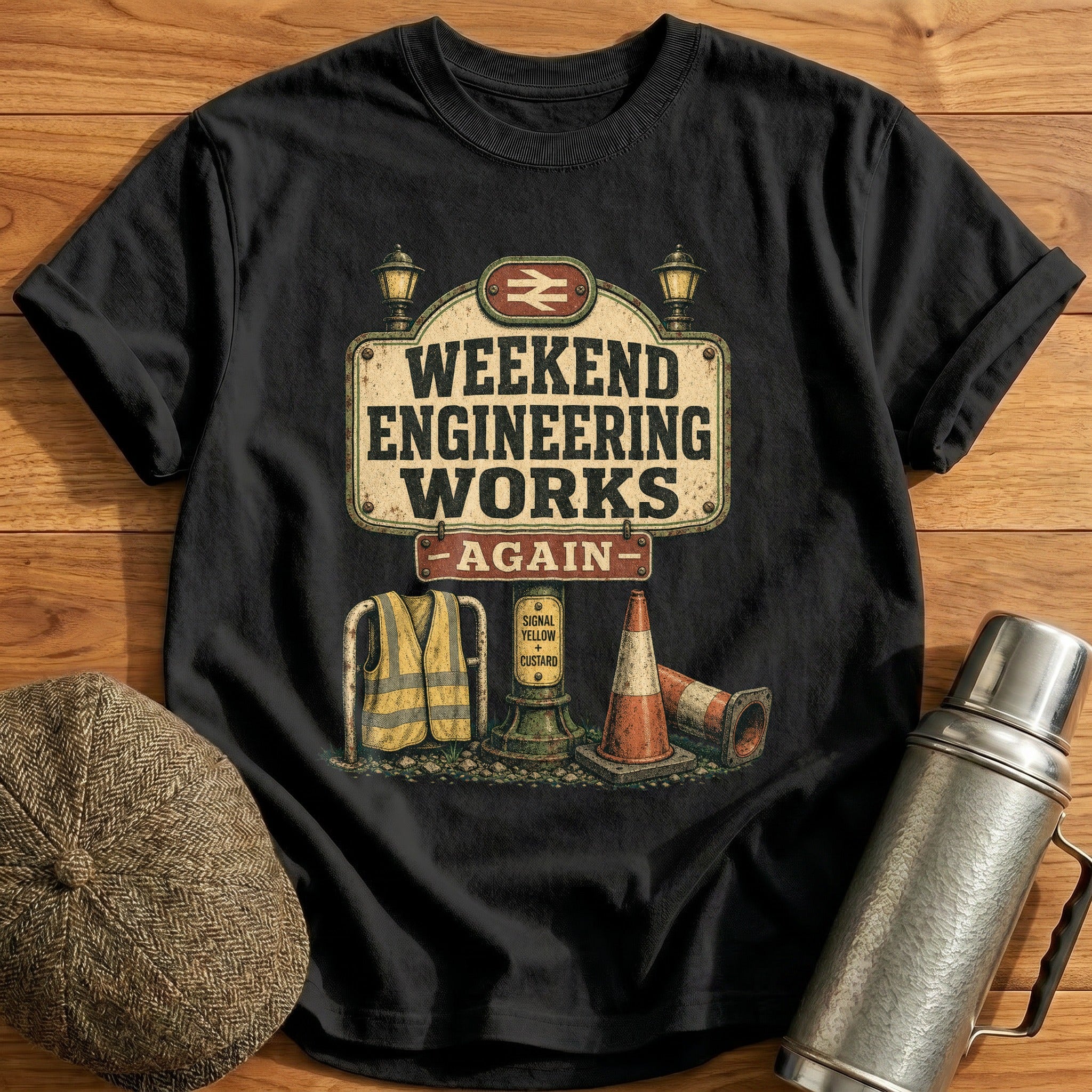 Weekend Engineering Works T-Shirt - Black