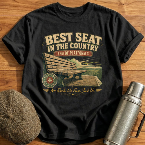 Best Seat in the Country T-Shirt - Black