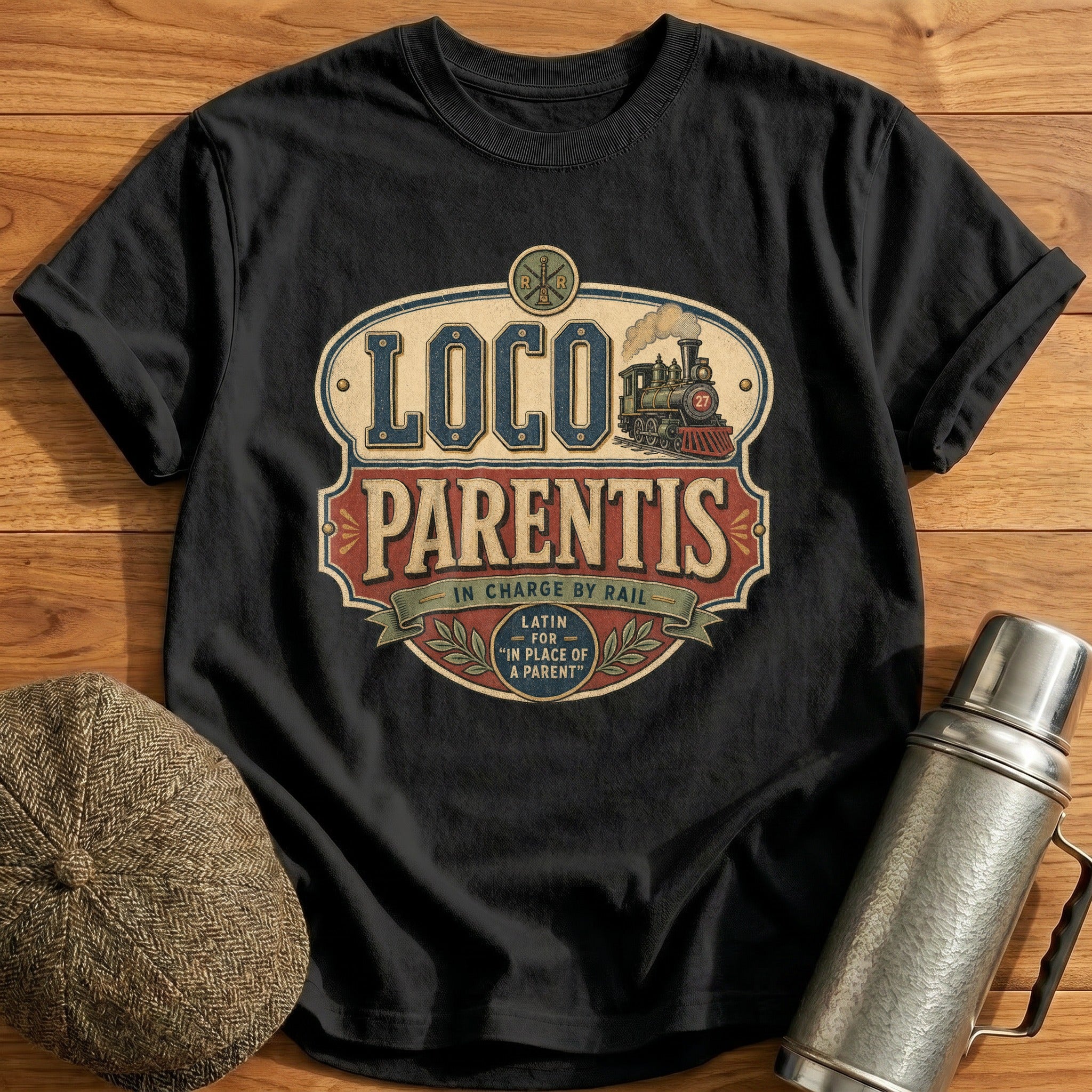 Loco Parentis T-Shirt - Black