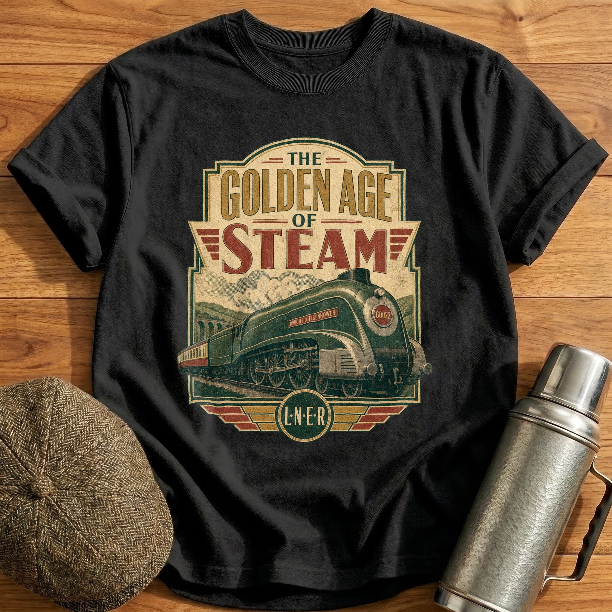 The Golden Age of Steam II T-Shirt - Black