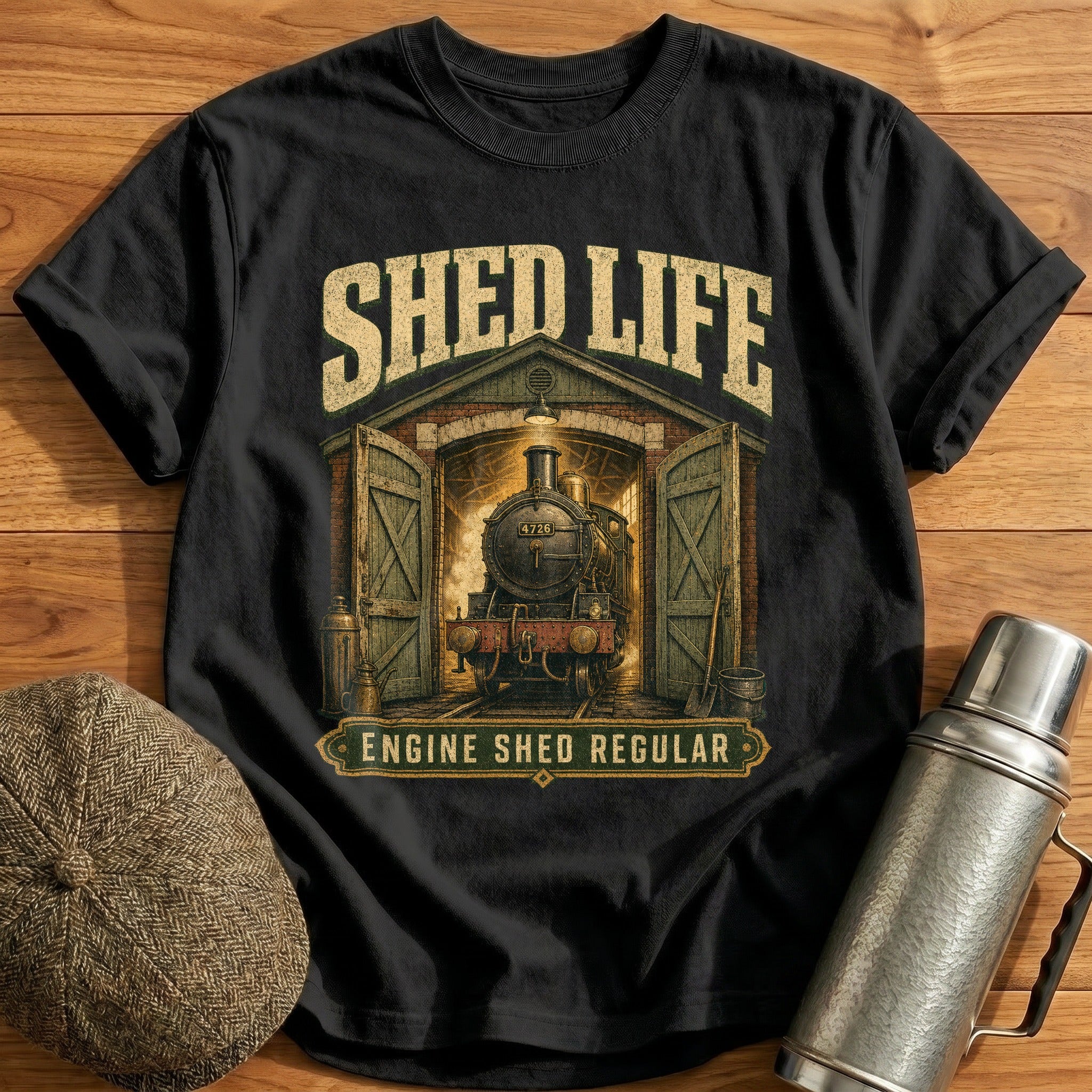 Shed Life T-Shirt - Black