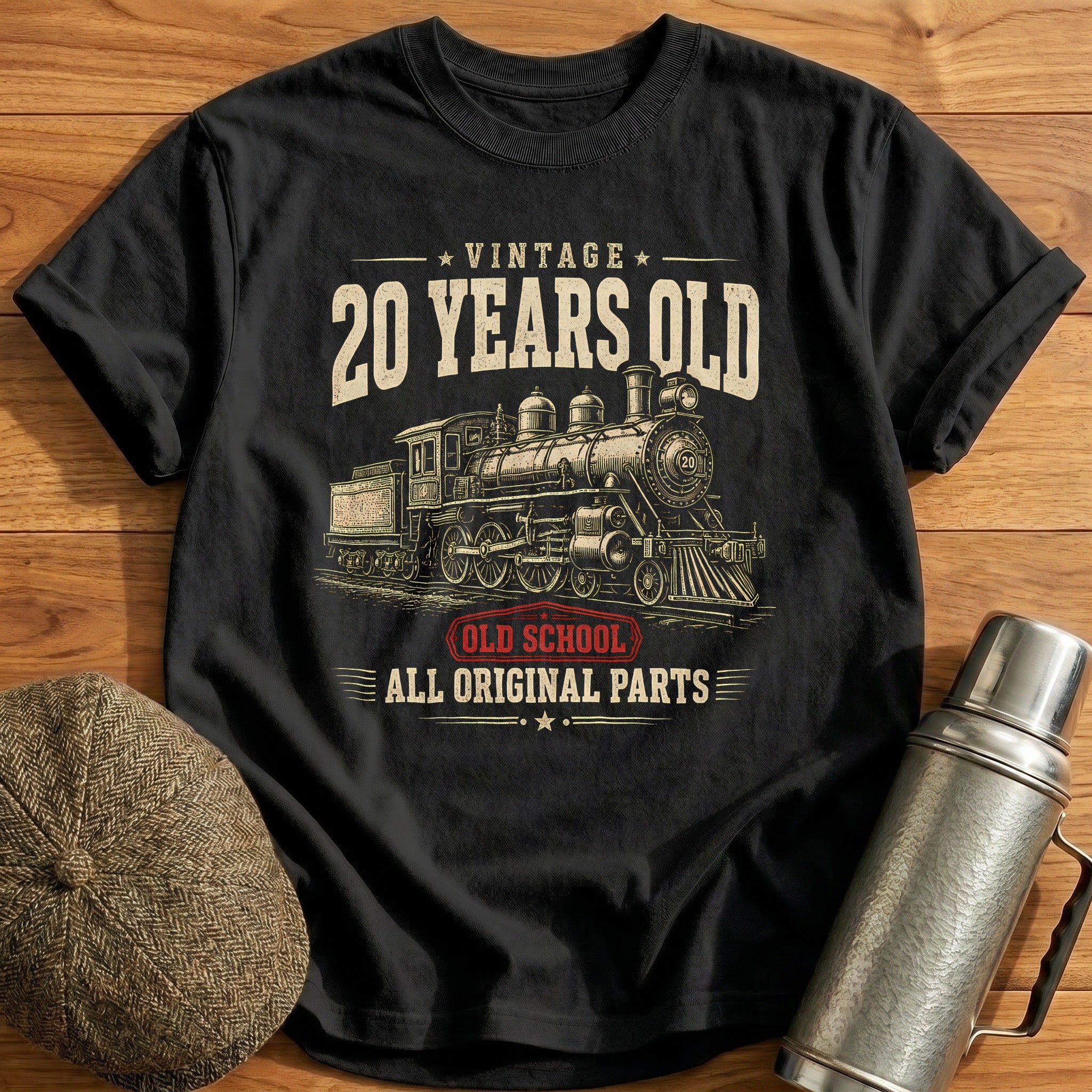 20 Original Parts T-Shirt - Black