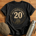 20 Still Steaming T-Shirt - Black