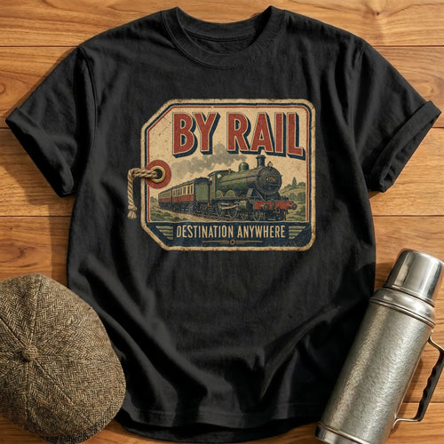 By Rail T-Shirt - Black