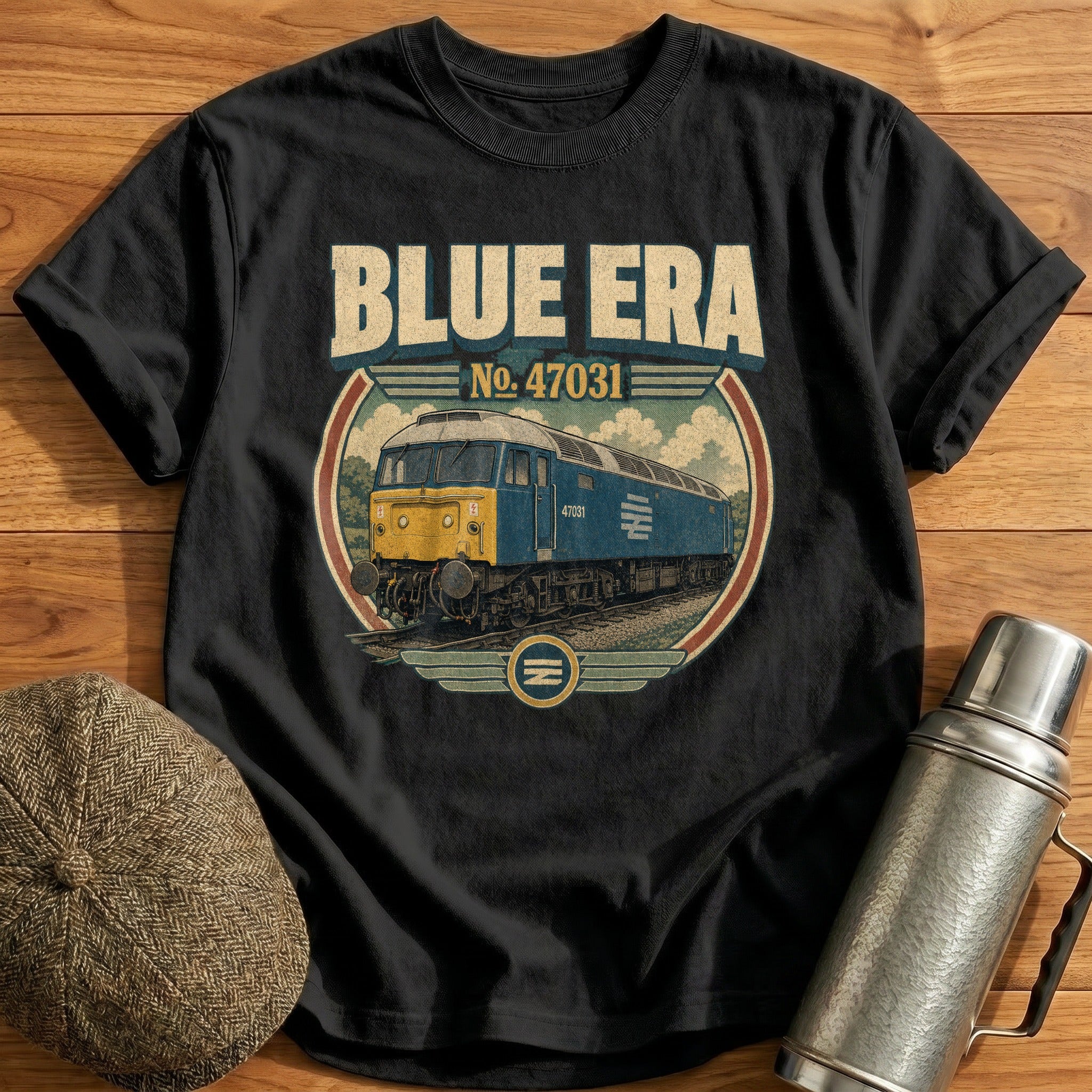 Blue Era T-Shirt - Black