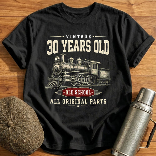 30 Original Parts T-Shirt - Black