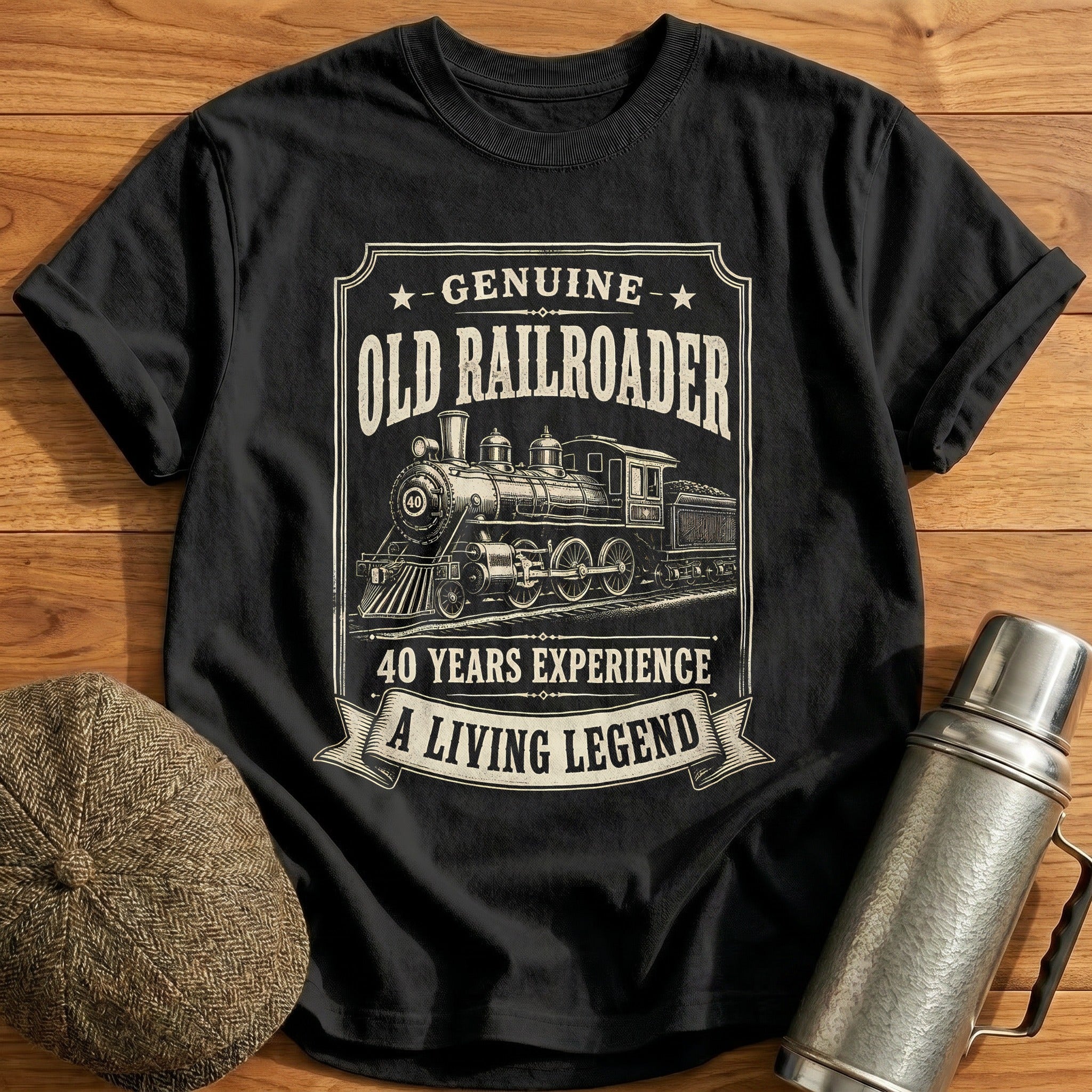 40 Living Legend T-Shirt - Black