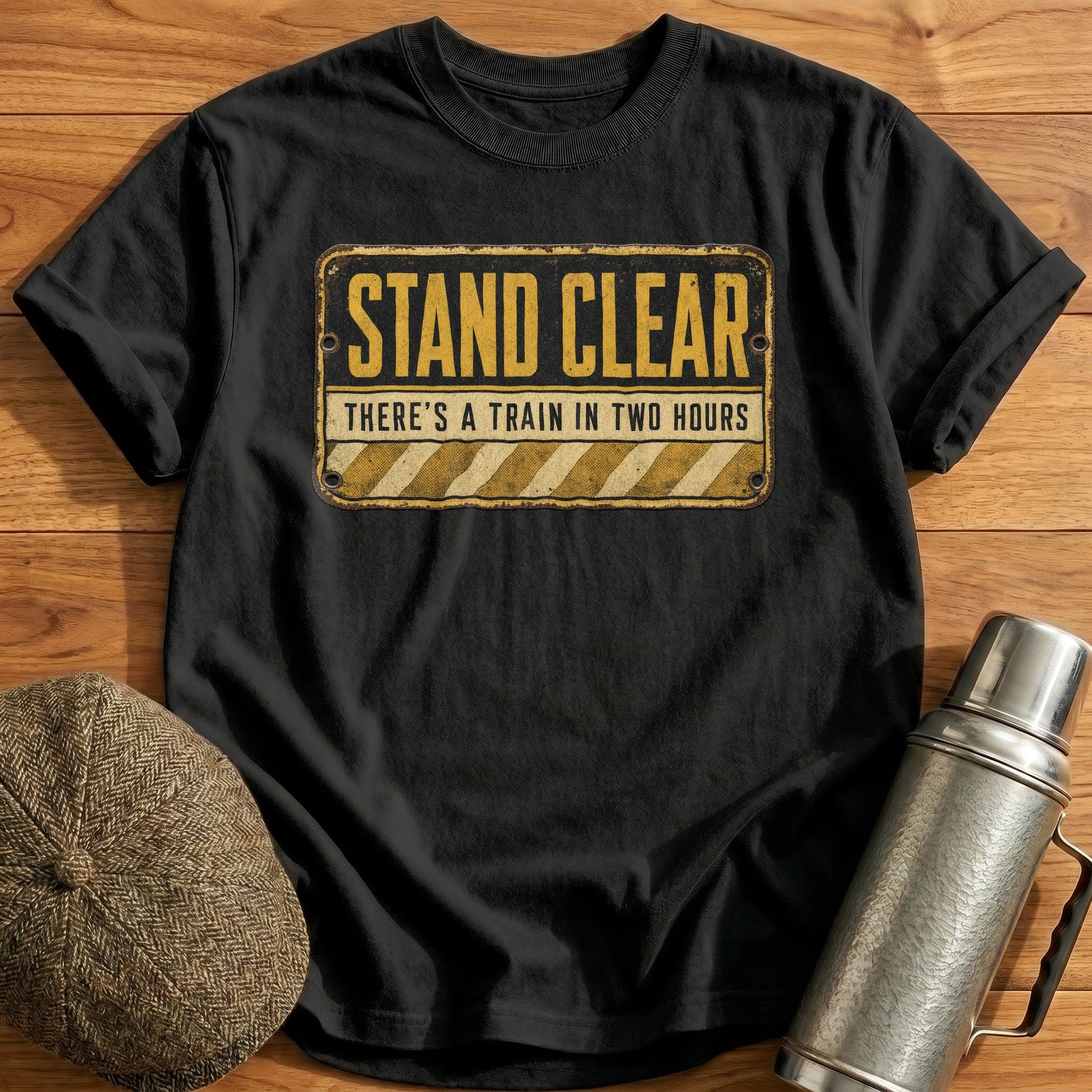 Stand Clear T-Shirt - Black