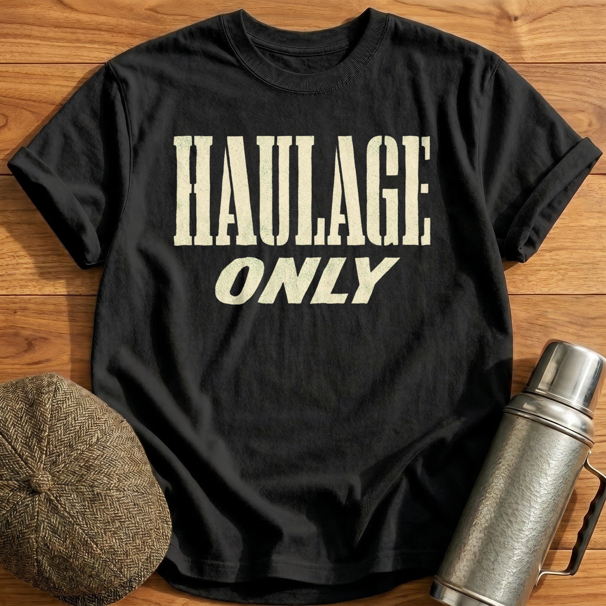 Haulage Only T-Shirt - Black