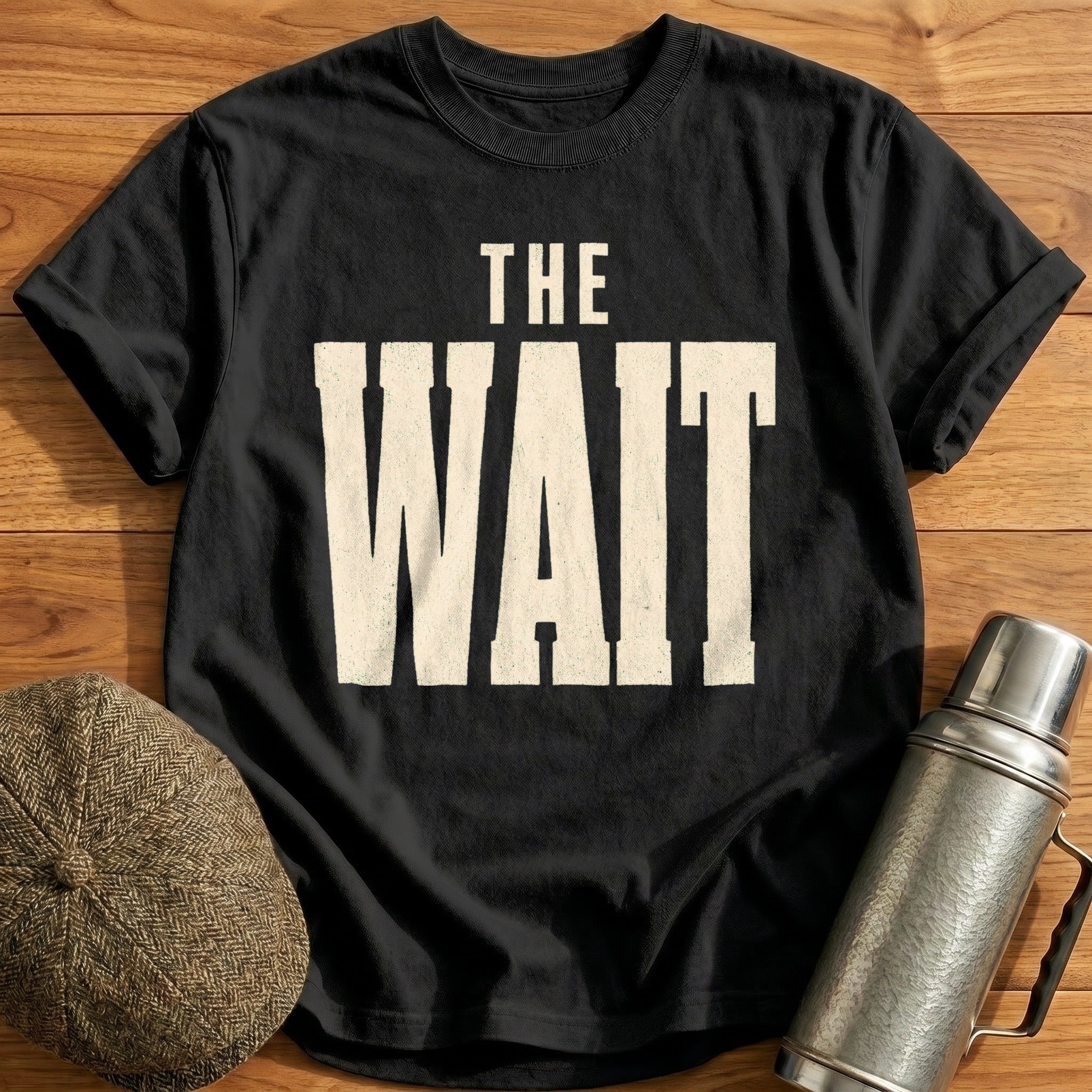 The Wait T-Shirt - Black