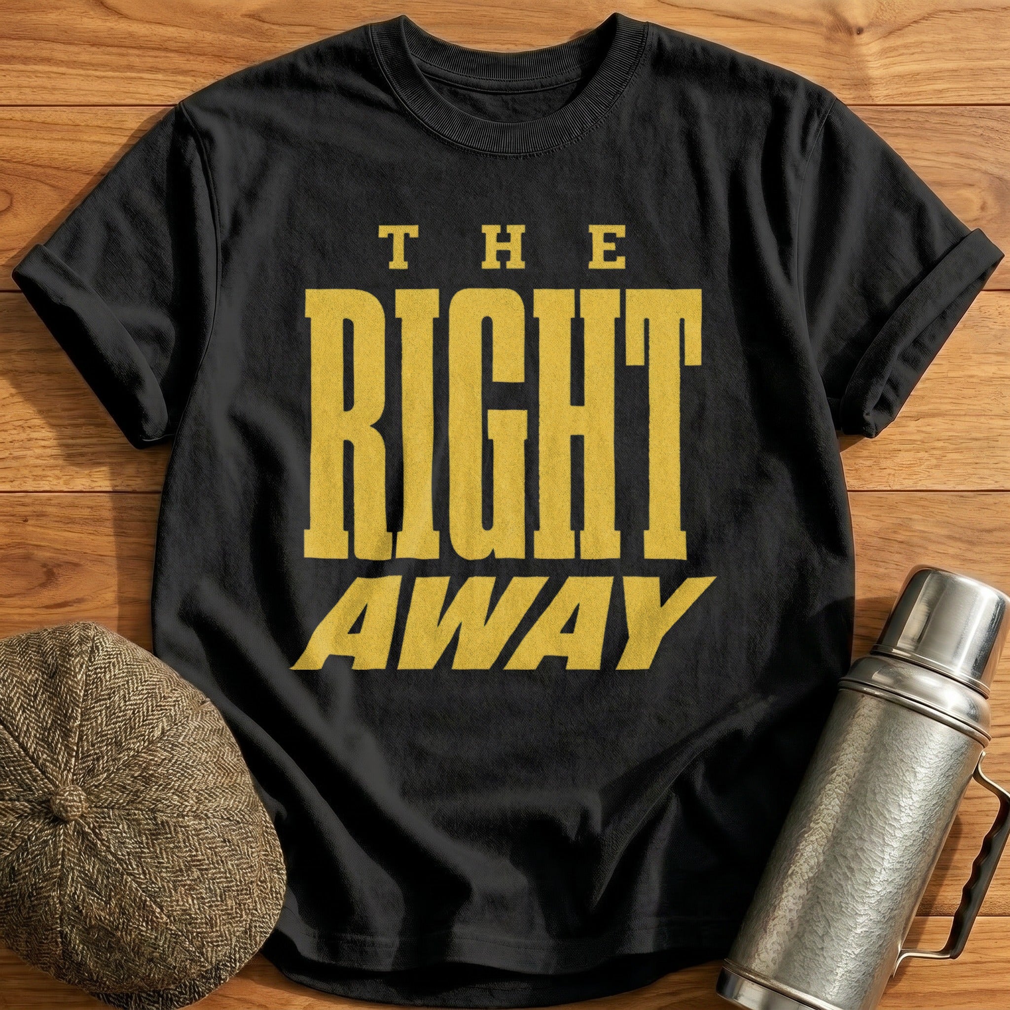 The Right Away T-Shirt - Black