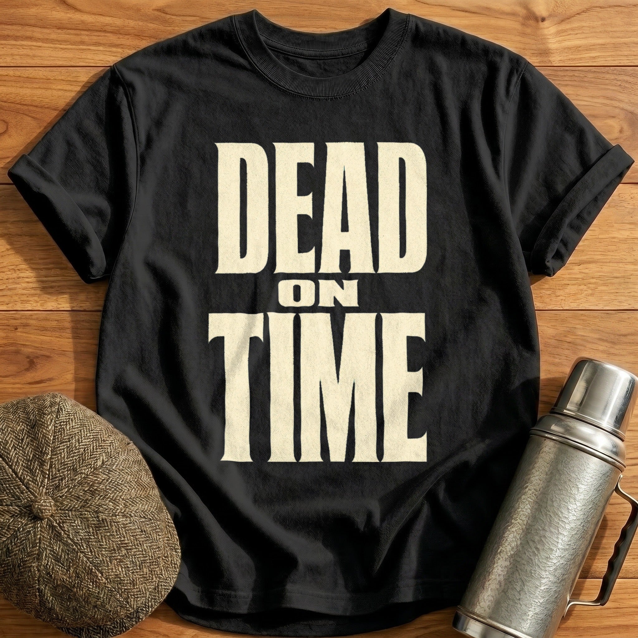 Dead on Time T-Shirt - Black
