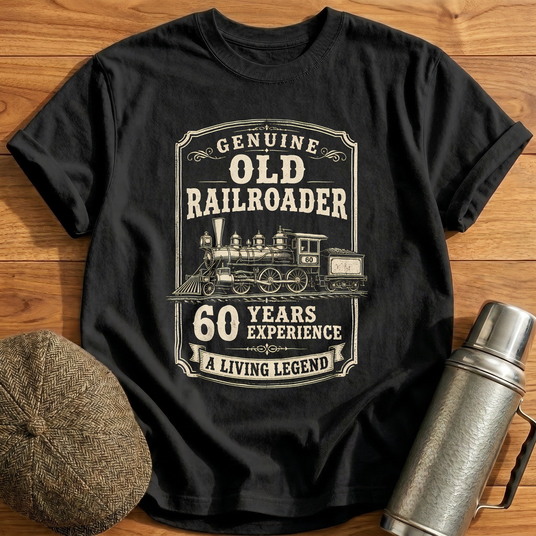 60 Living Legend T-Shirt - Black