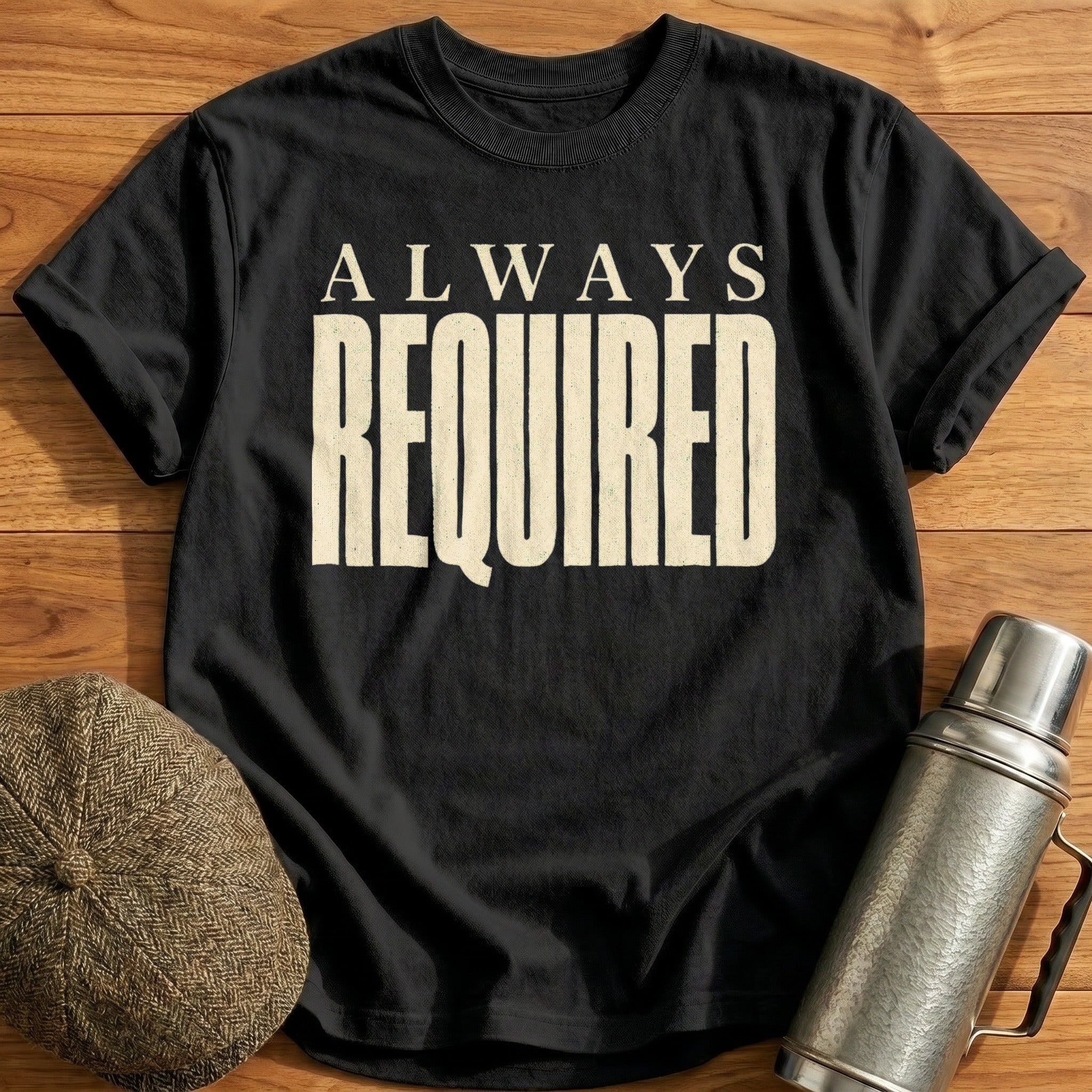 Always Required T-Shirt - Black