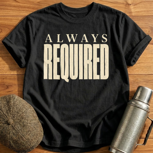 Always Required T-Shirt - Black