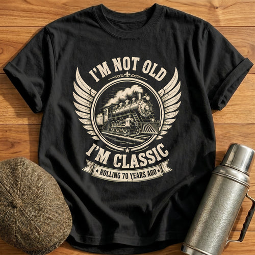 70 Im Classic T-Shirt - Black