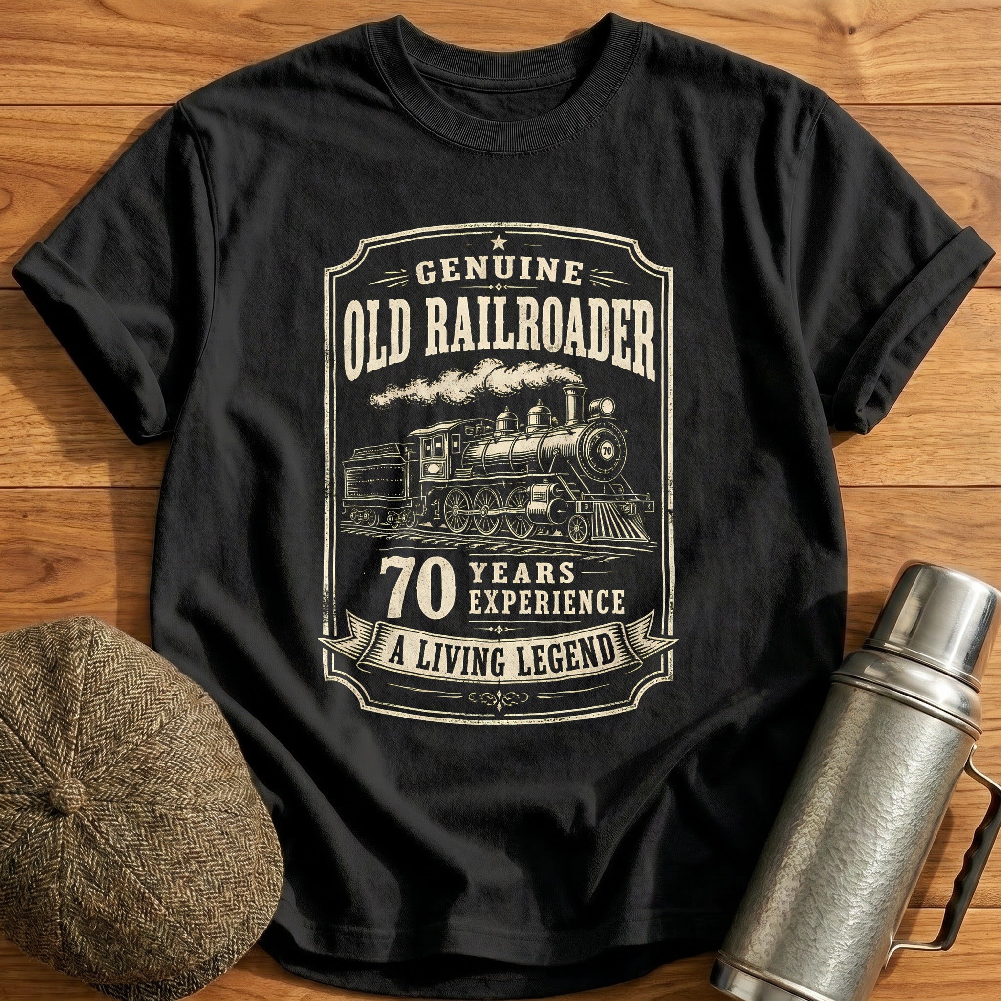 70 Living Legend T-Shirt - Black