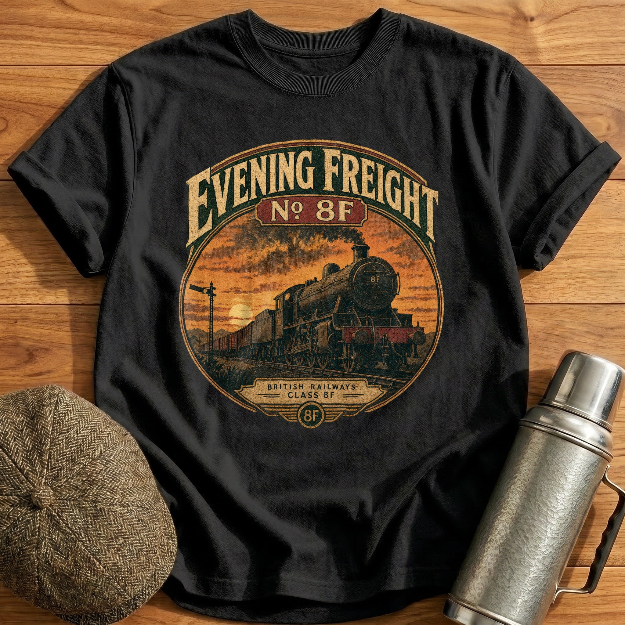 Evening Freight T-Shirt - Black