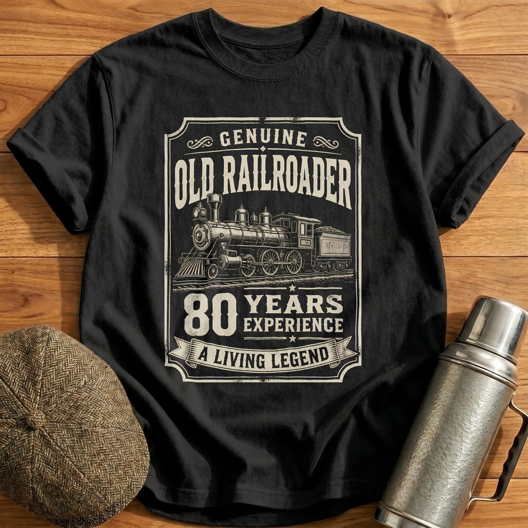 80 Living Legend T-Shirt - Black