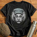 Albert Einstein Engineer Soft Teal T-Shirt - Black