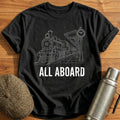 All Aboard 34 T-Shirt - Black