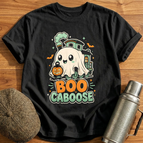 Boo Caboose T-Shirt - Black