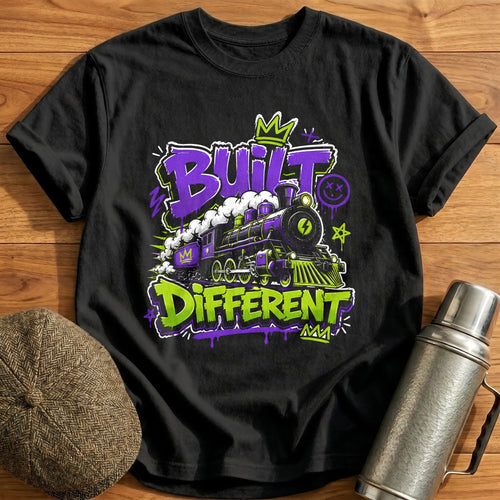 Built Different Train Streetwear - Black