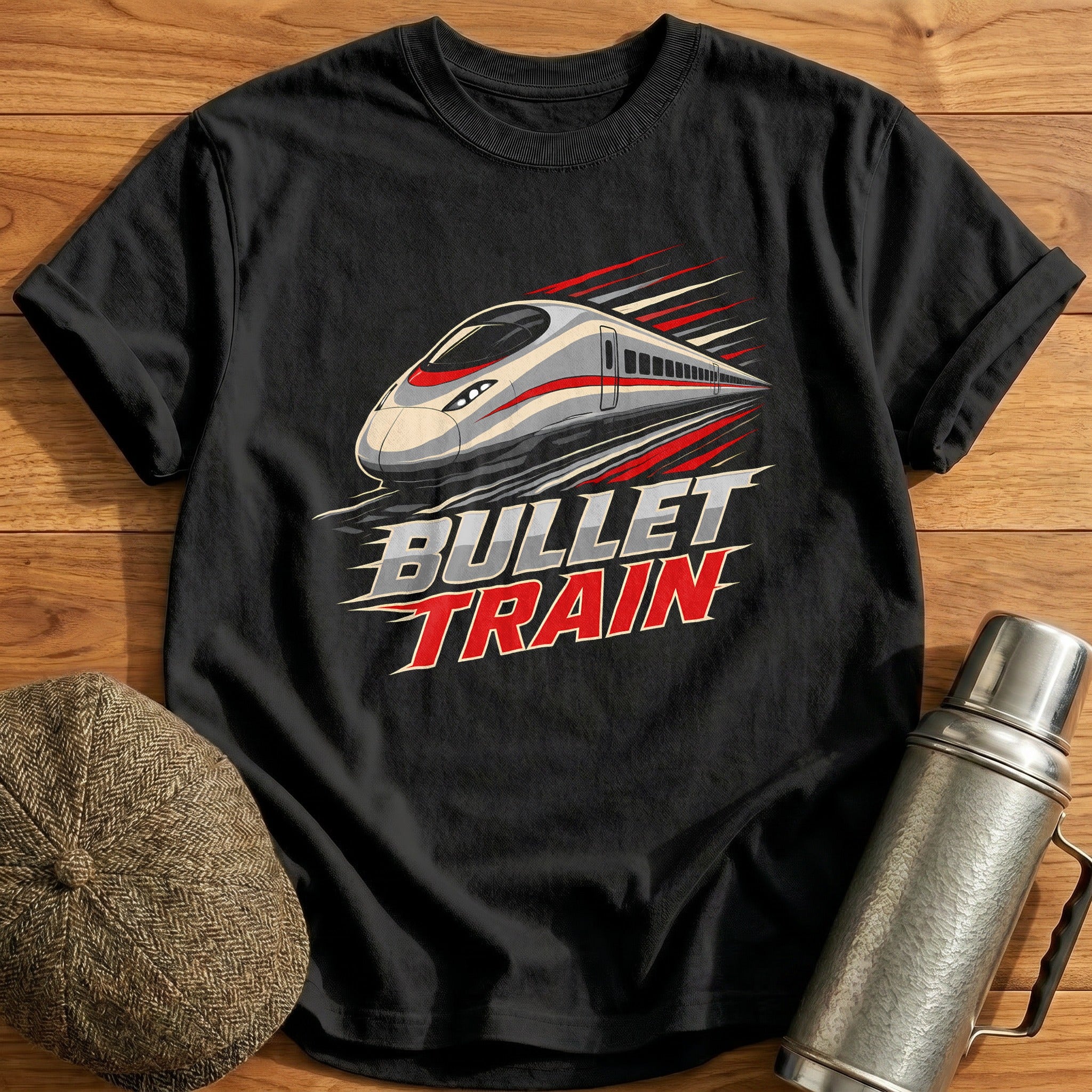 Bullet Train 99 T-Shirt - Black