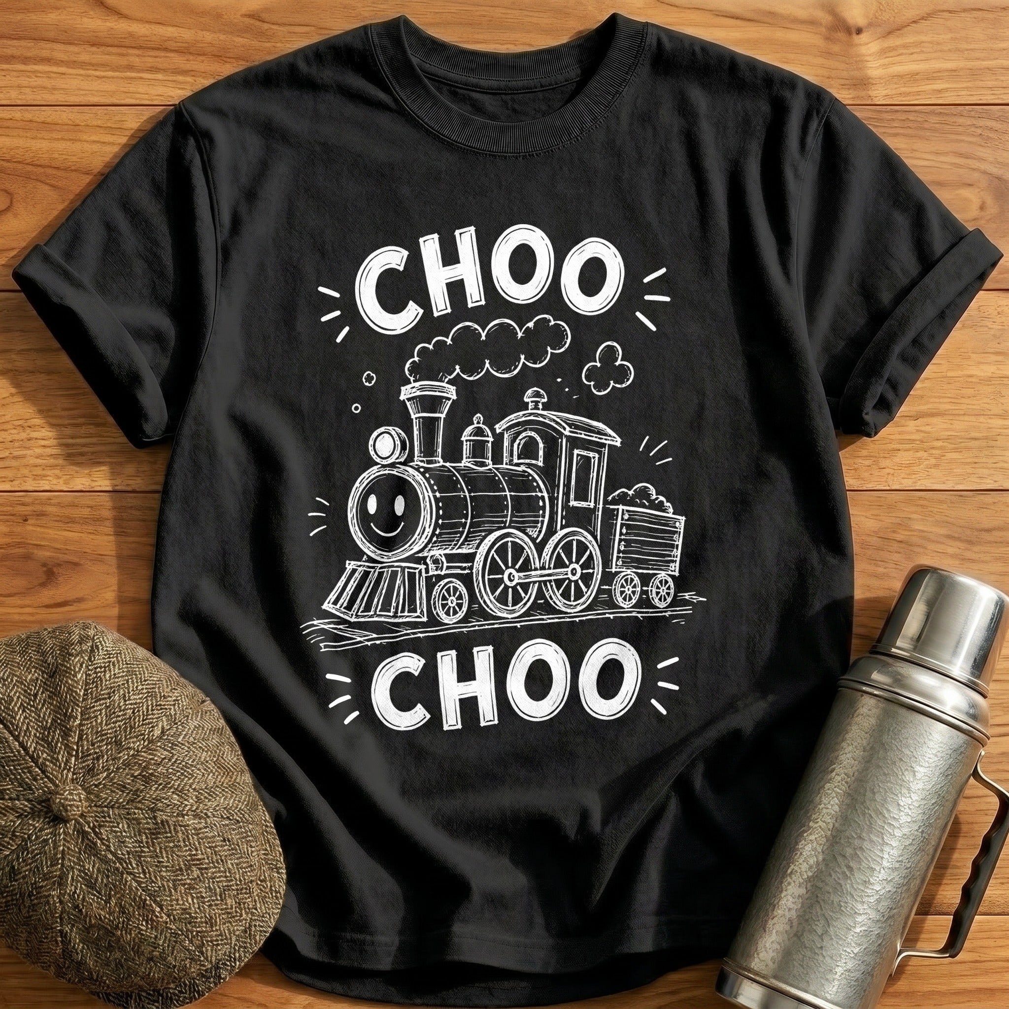 Choo Choo Dreams T-Shirt - Black