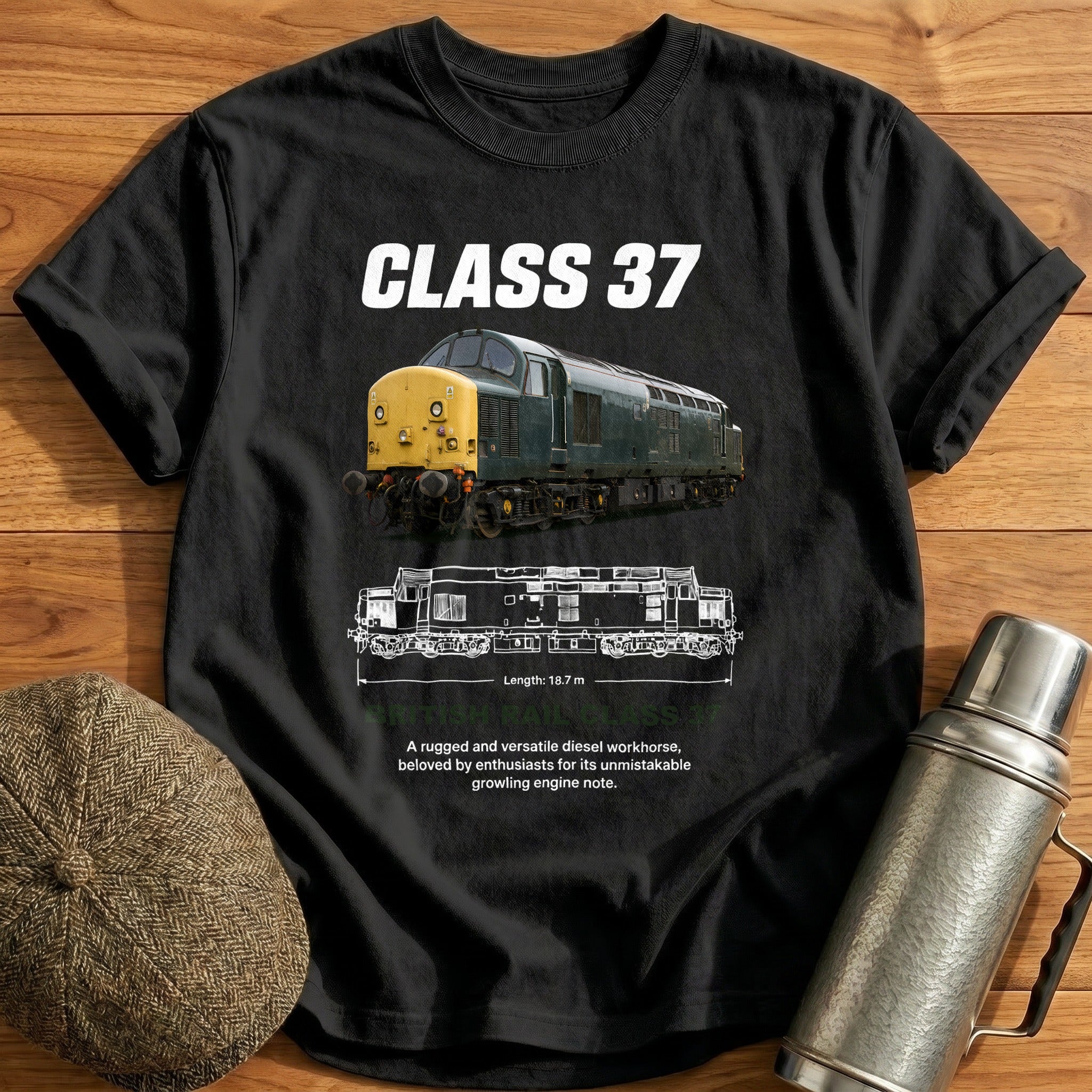 Class 37 78 T-Shirt - Black