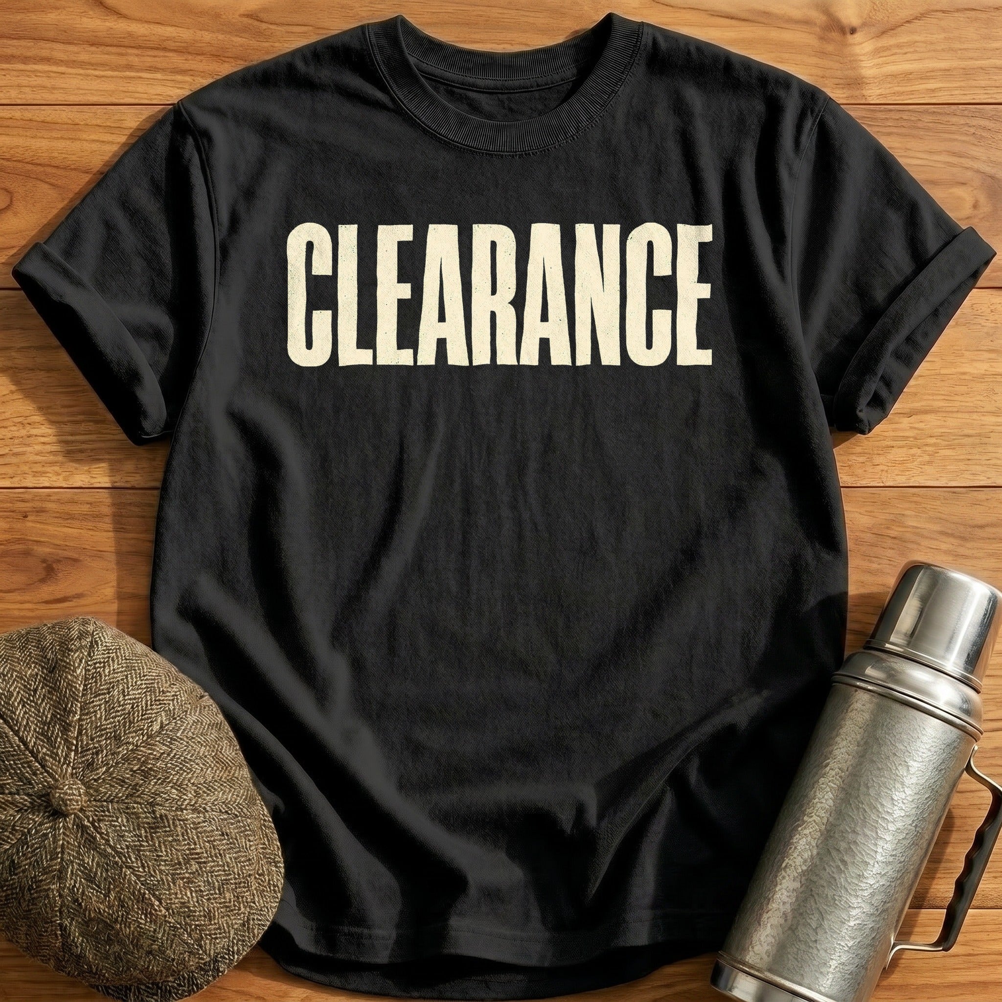 Clearance Ahead T-Shirt - Black