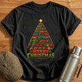 Colourful Train Tree 22 Kids T-Shirt - Black