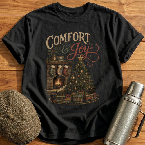 Comfort And Joy 68 T-Shirt - Black