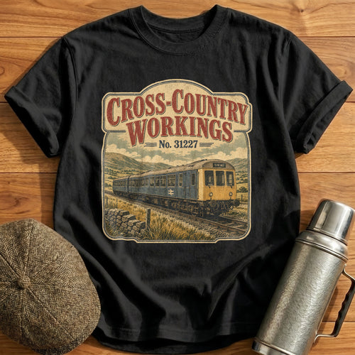 Cross-Country Working T-Shirt - Black