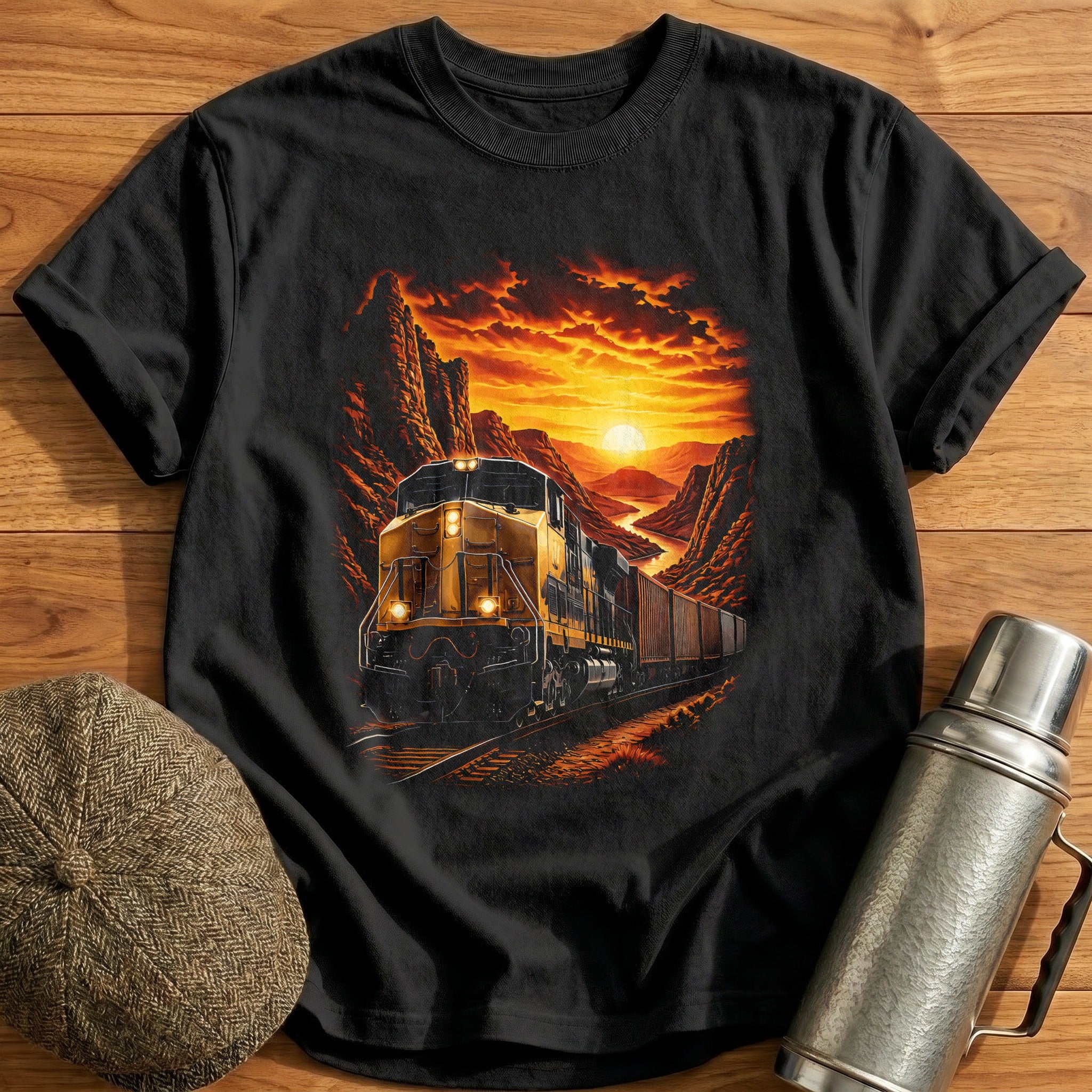 Desert Locomotive Train Spotter - Black