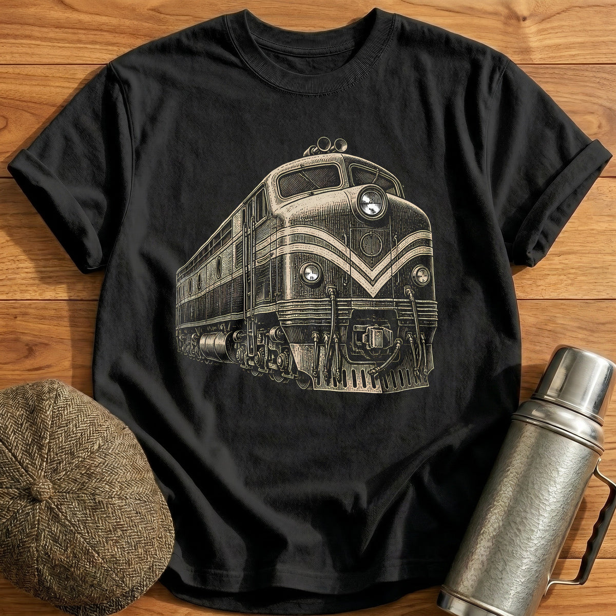 Diesel Woodcut 78 T-Shirt - Black