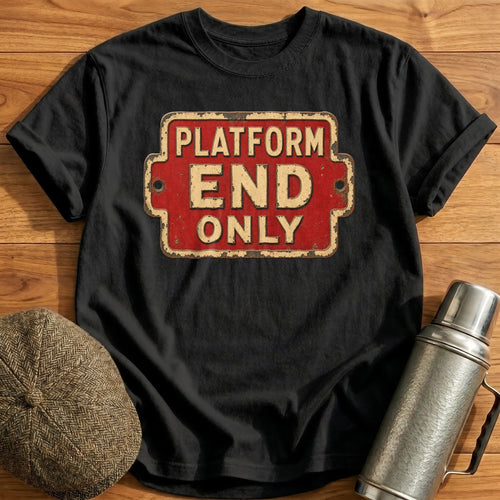 End of the Line T-Shirt - Black