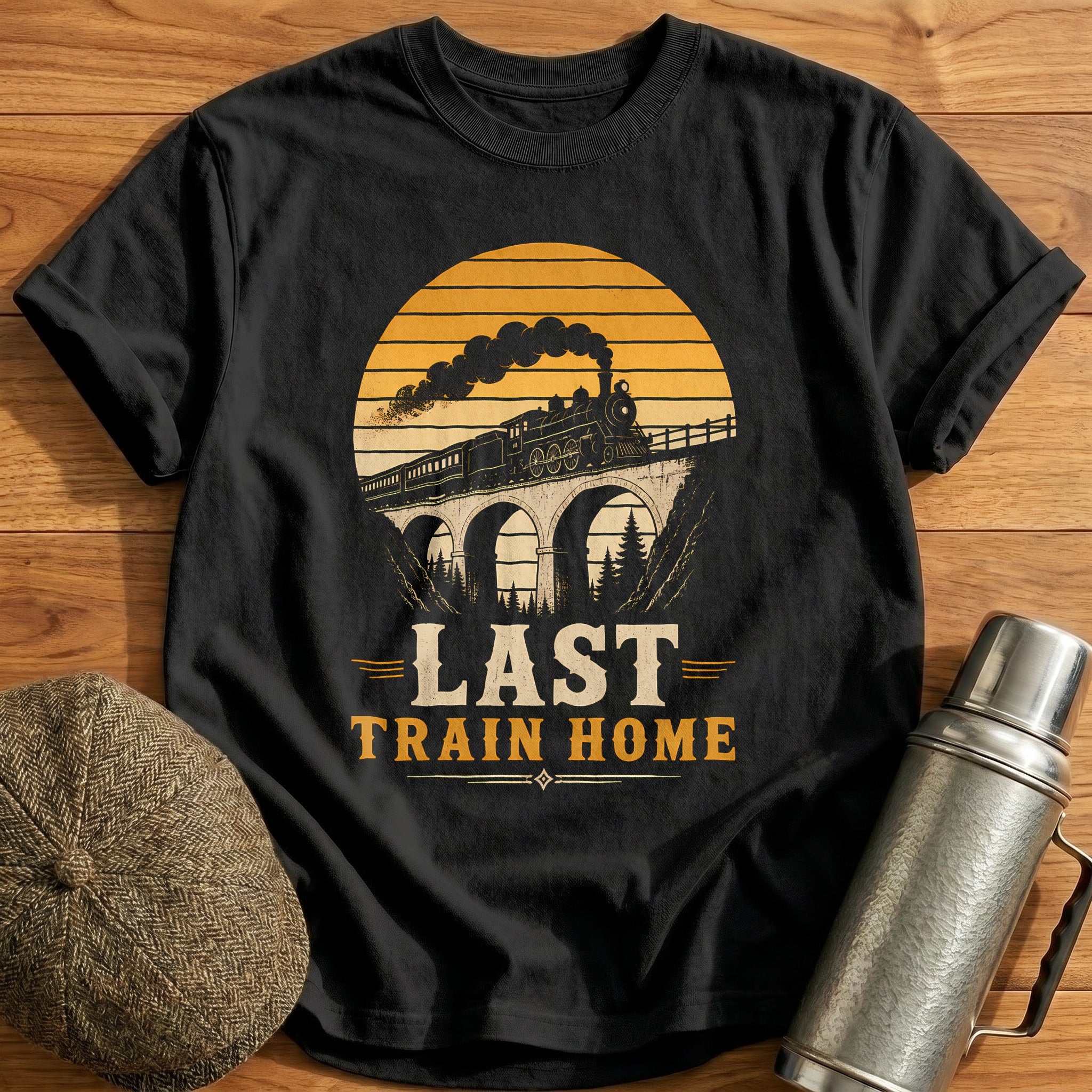 Final Station T-Shirt - Black