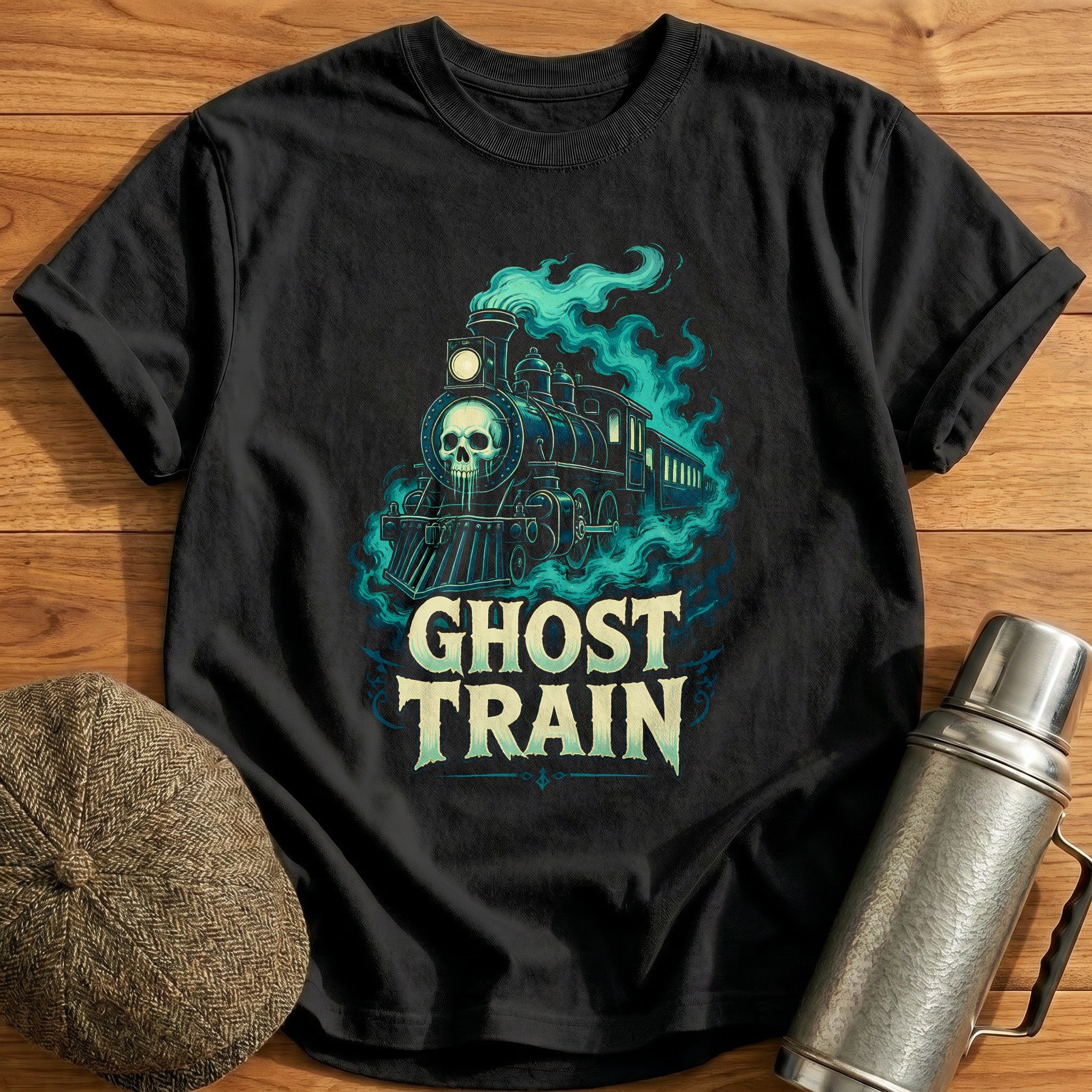 Ghost Train 89 T-Shirt - Black