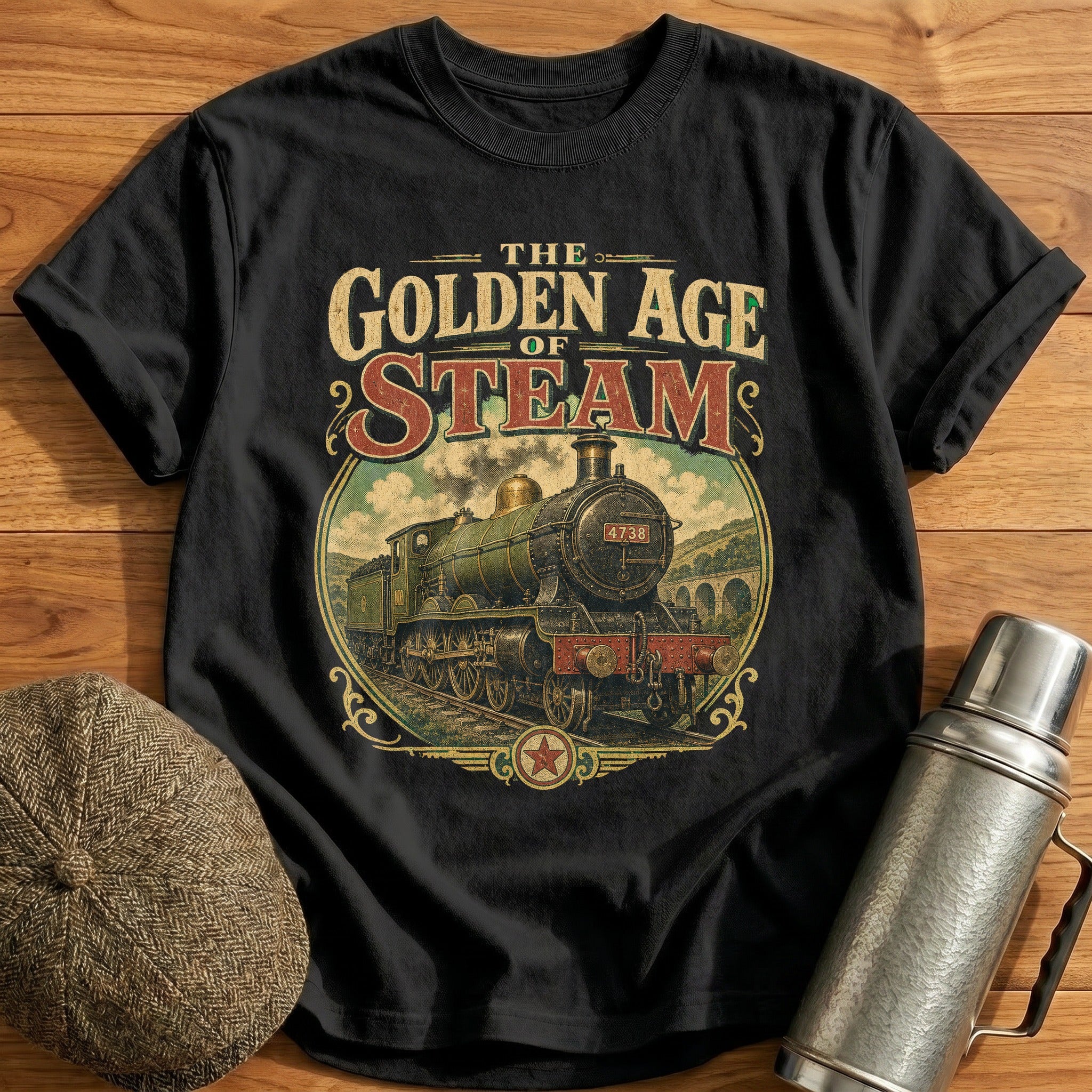 Golden Age T-Shirt - Black