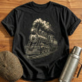 Golden Hour Steamer T-Shirt - Black