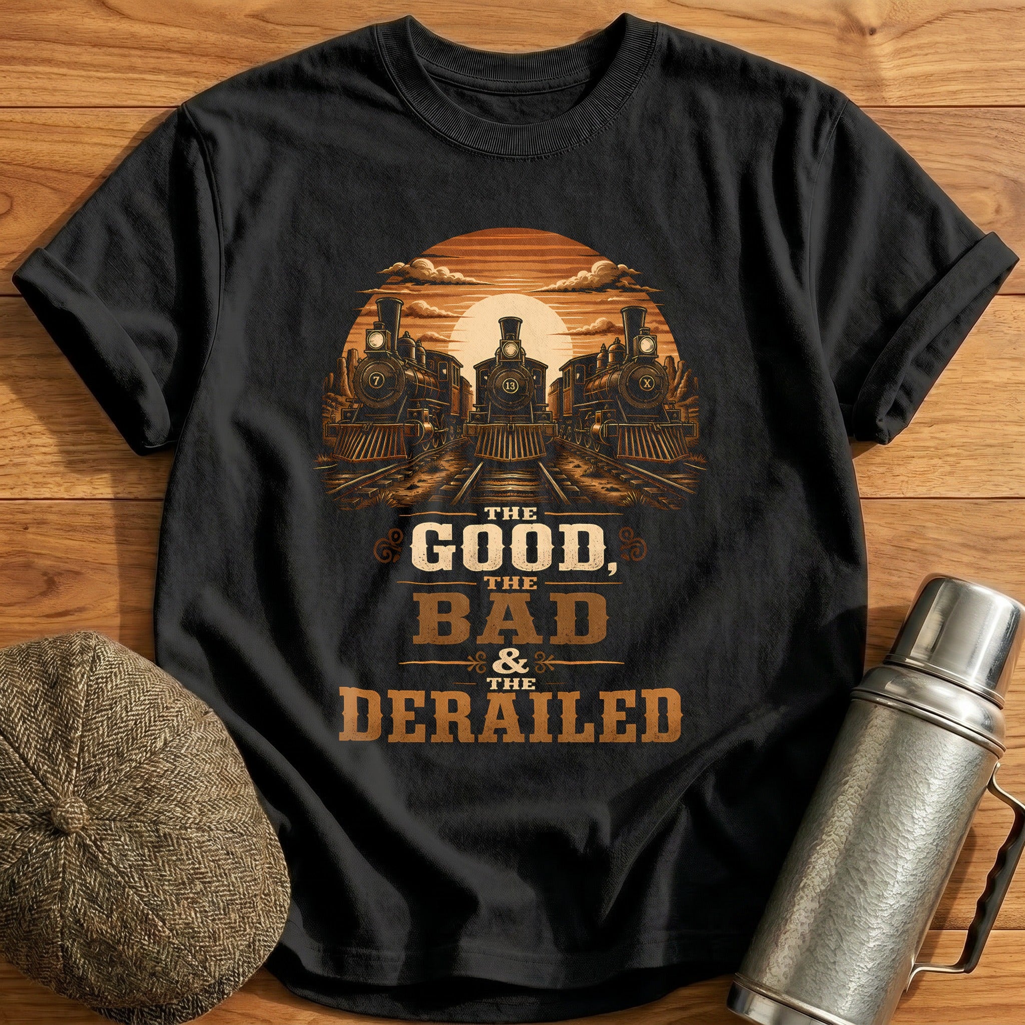 Good Bad Derailed 89 T-Shirt - Black