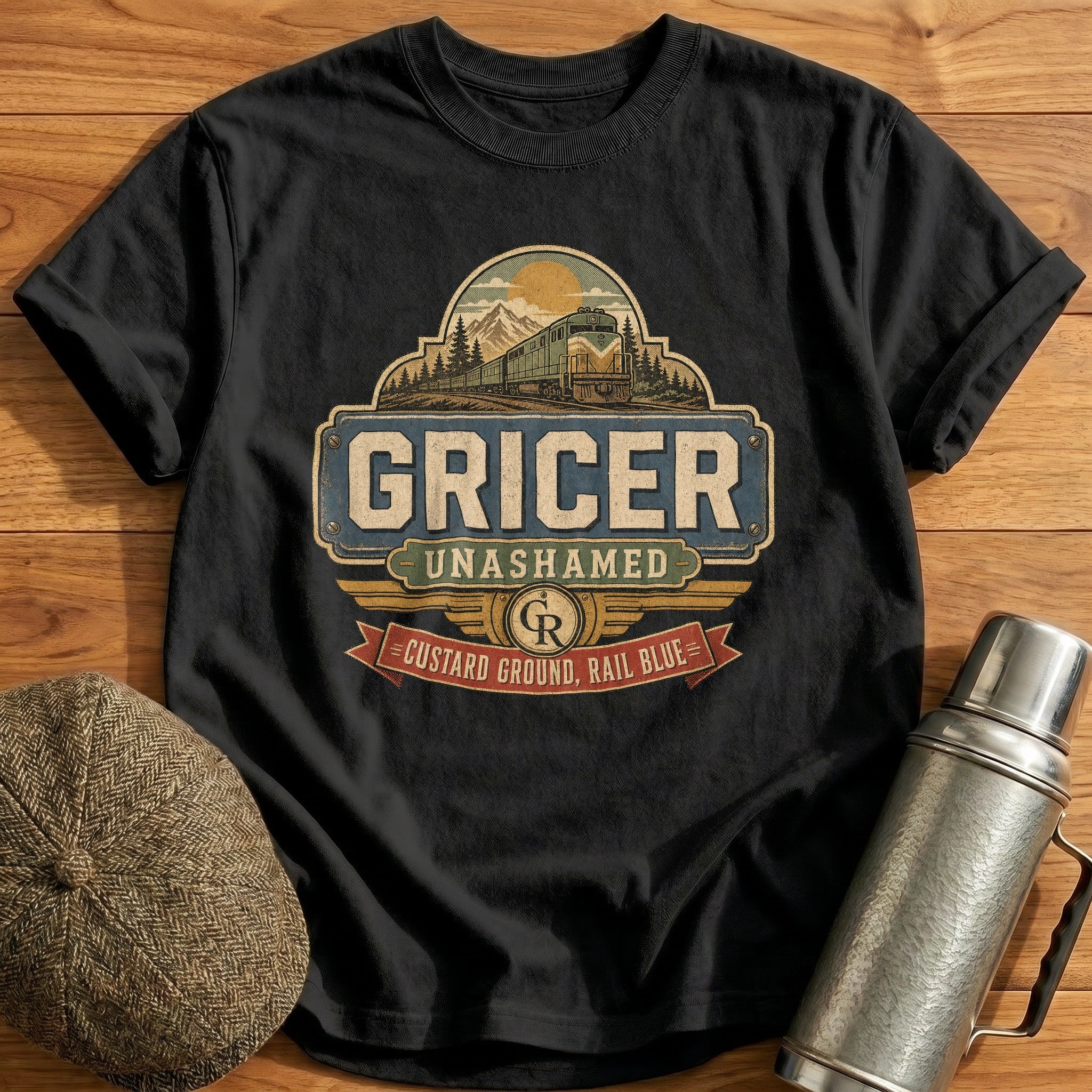 Gricer Unashamed T-Shirt - Black