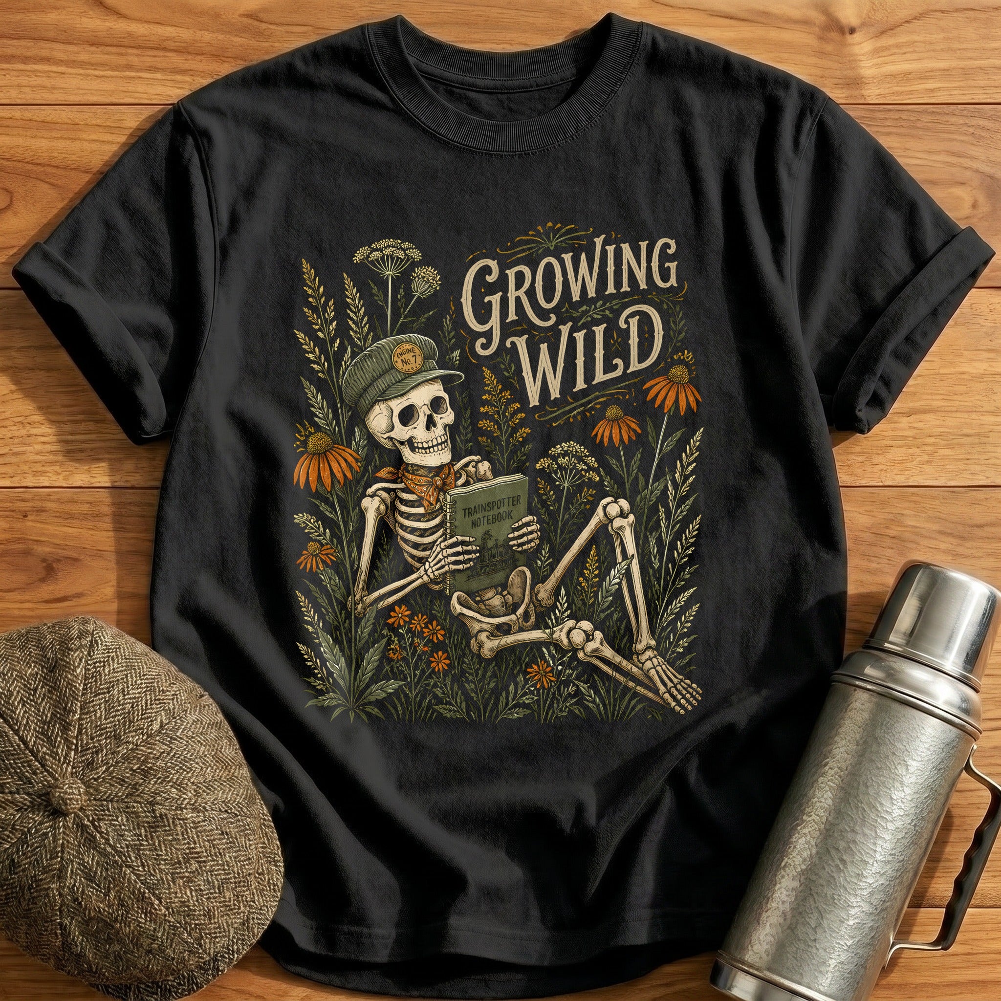Growing Wild Skeleton 94 - Black