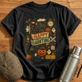 Happy Haunting Doodle 36 - Black